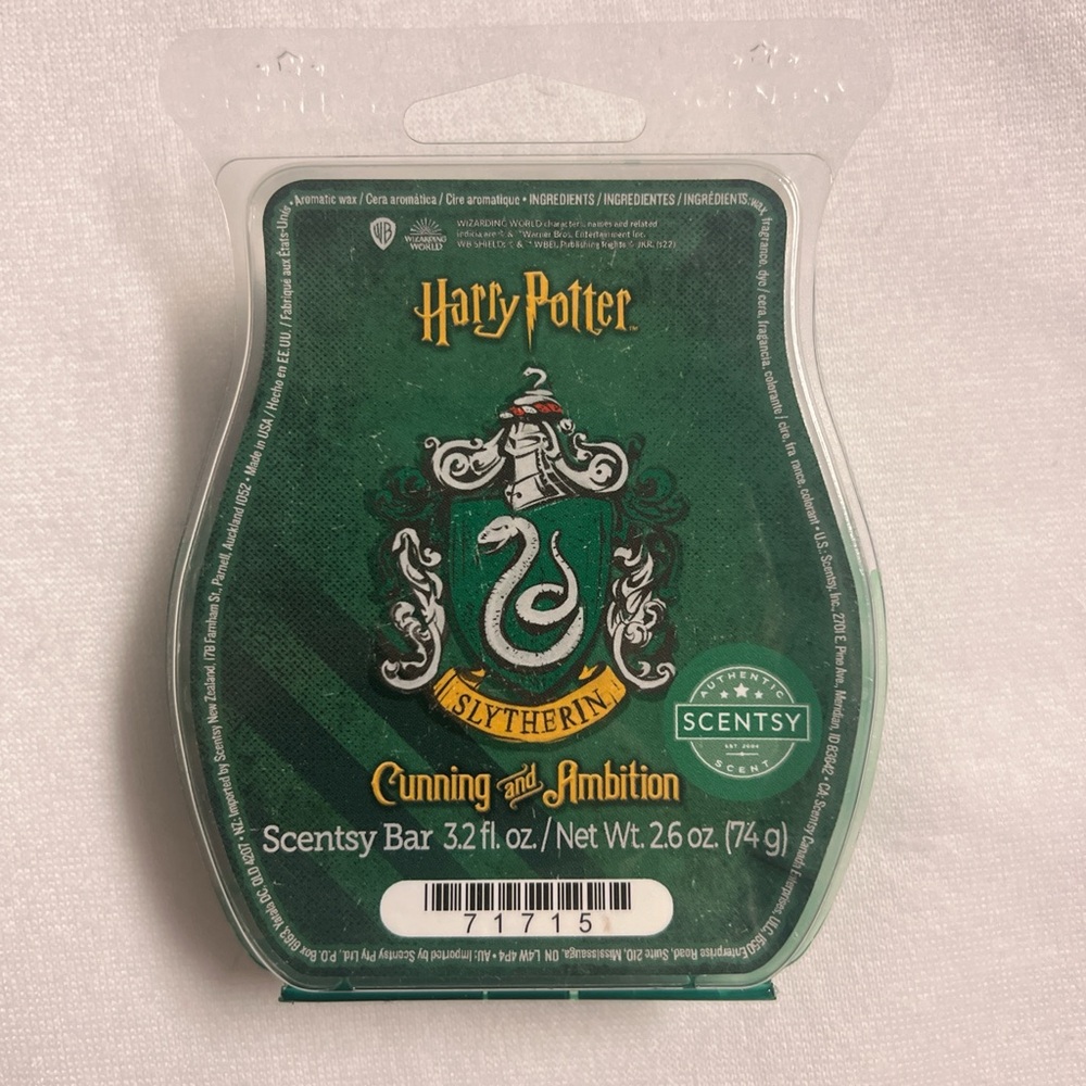 Scentsy Harry Potter Cunning & Ambition wax bar